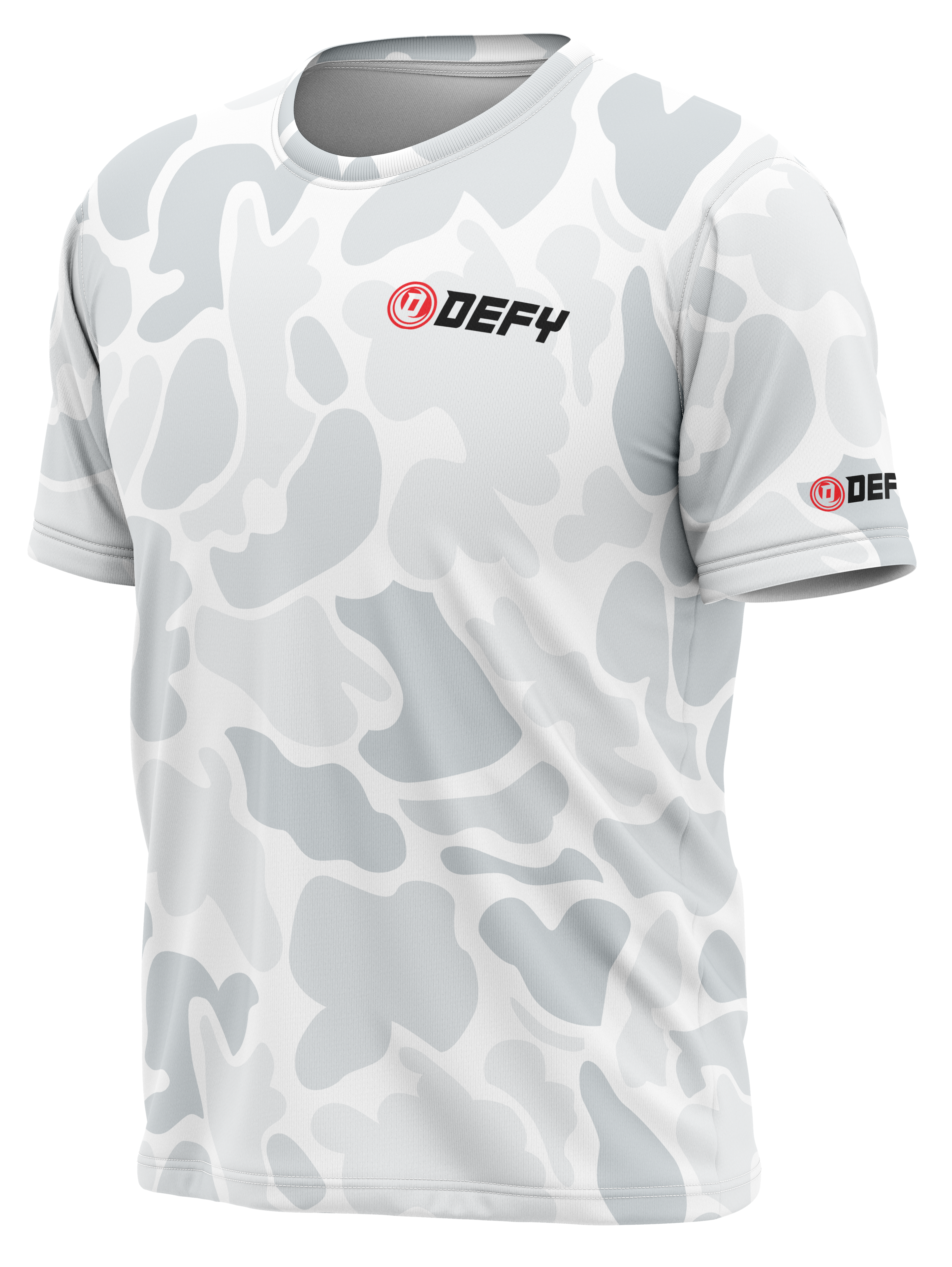 Defy Dry Fit T-Shirt – "Snow Duck Camo"