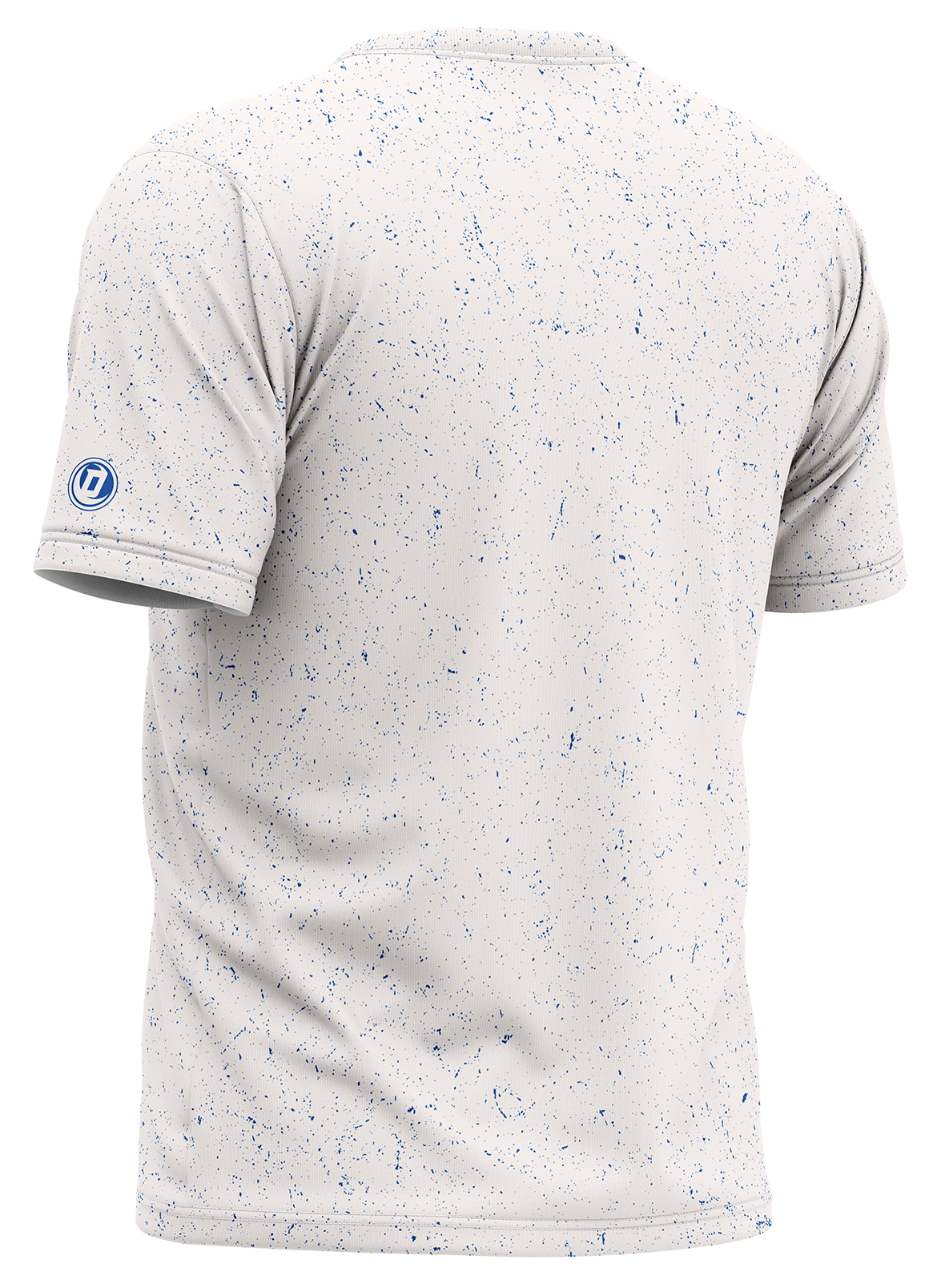 Defy Dry Fit T-Shirt – "Creme Blue Speckle"