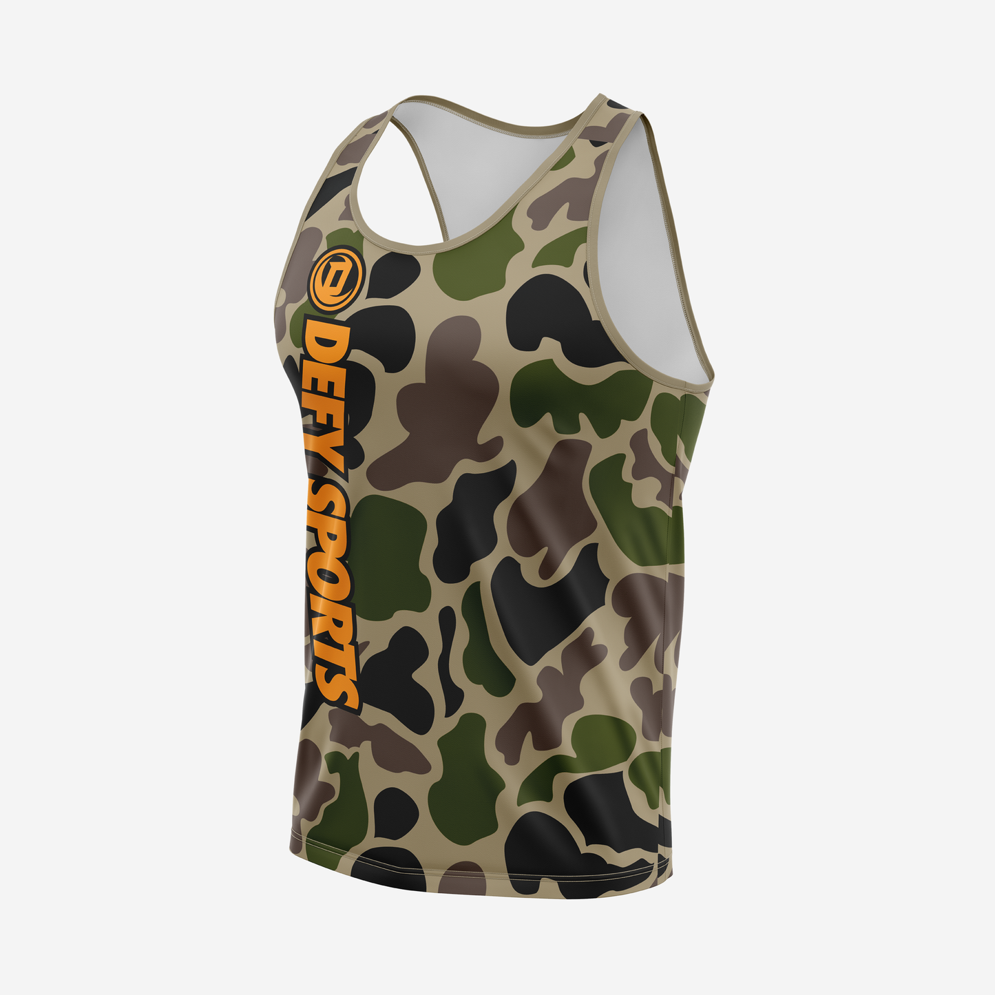 Defy Dry Fit Tank Top – "Duck Camo Dark"