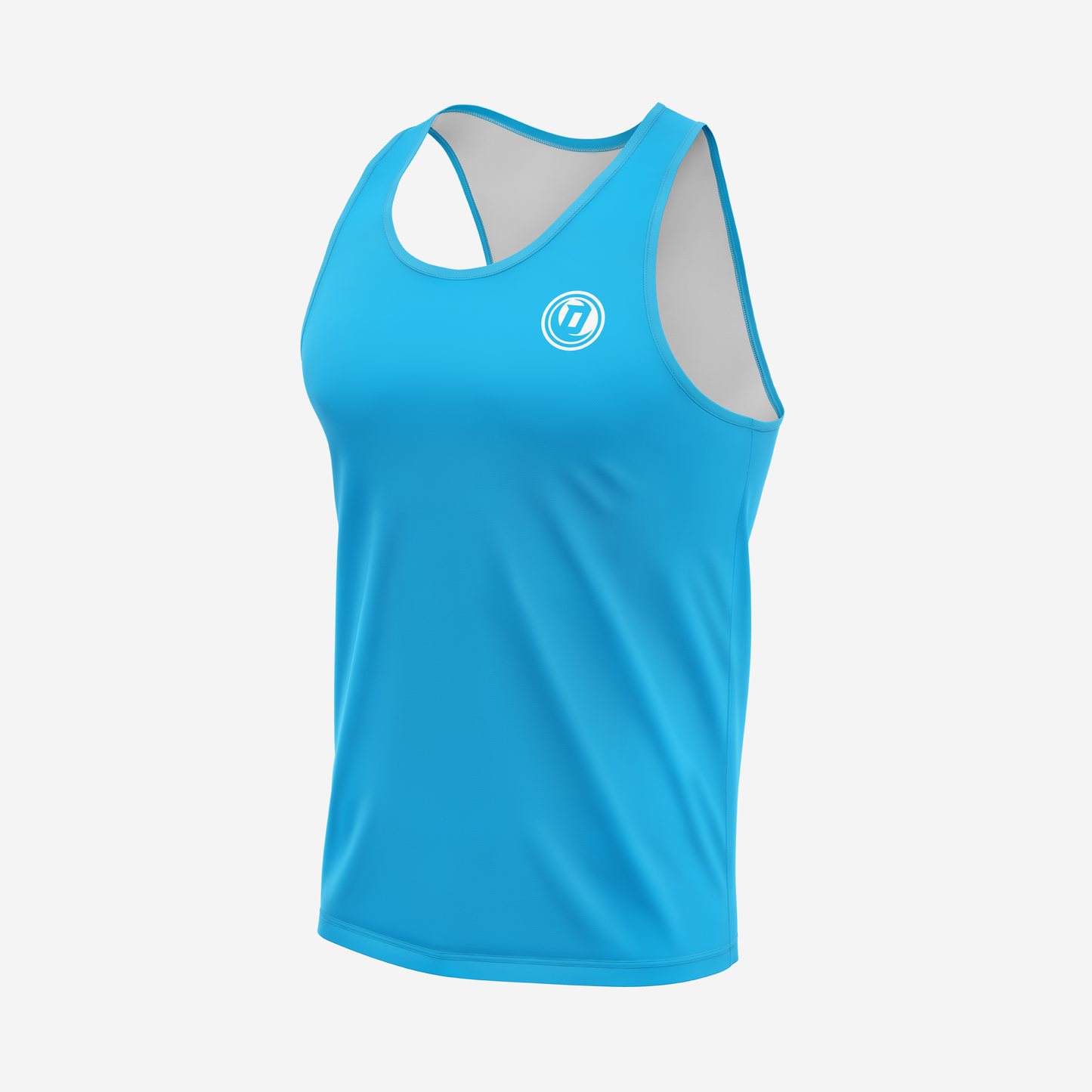 Defy Dry Fit Tank Top – "Sport Cyan"