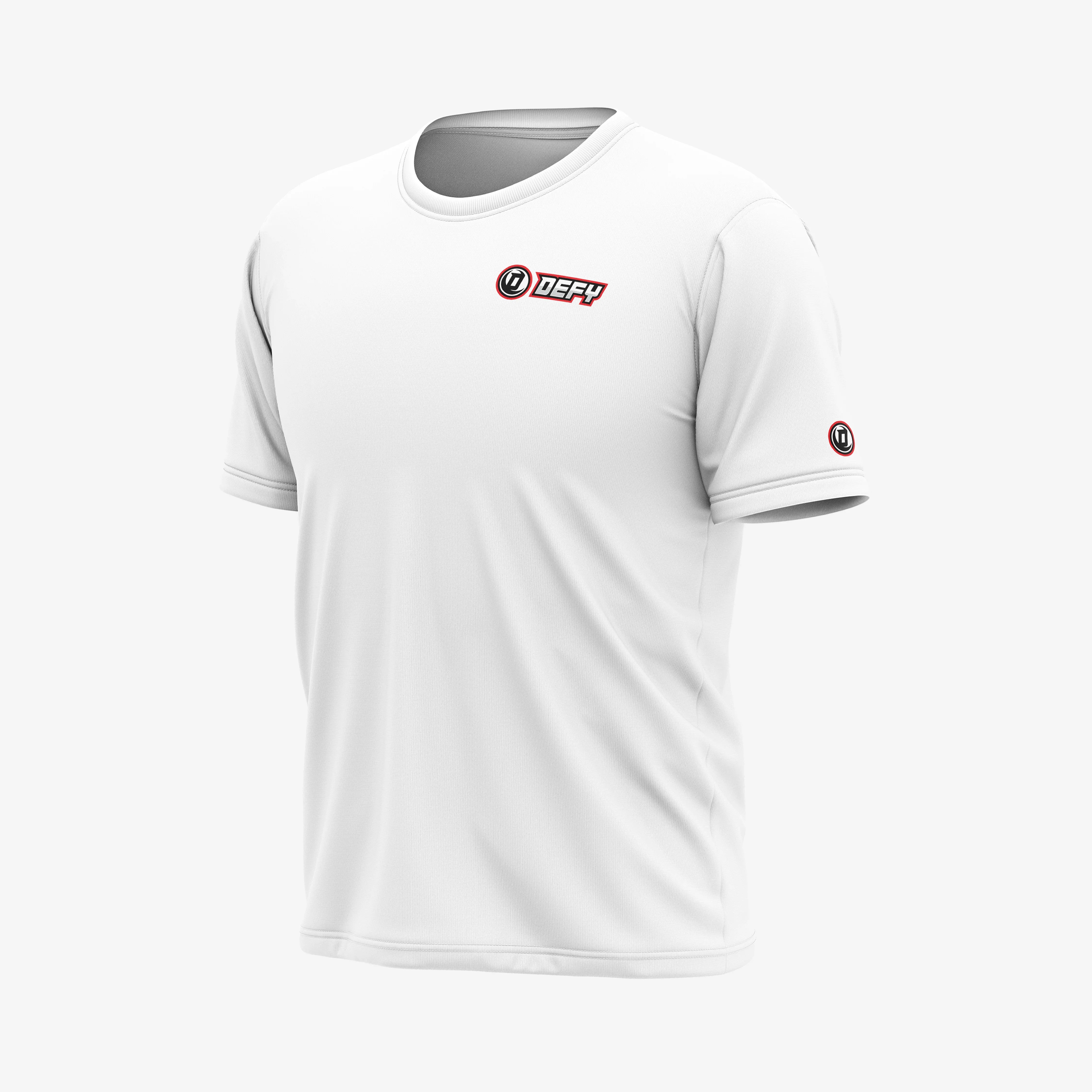 Defy Dry Fit T-Shirt – "USA White" - DEFY PAINTBALL