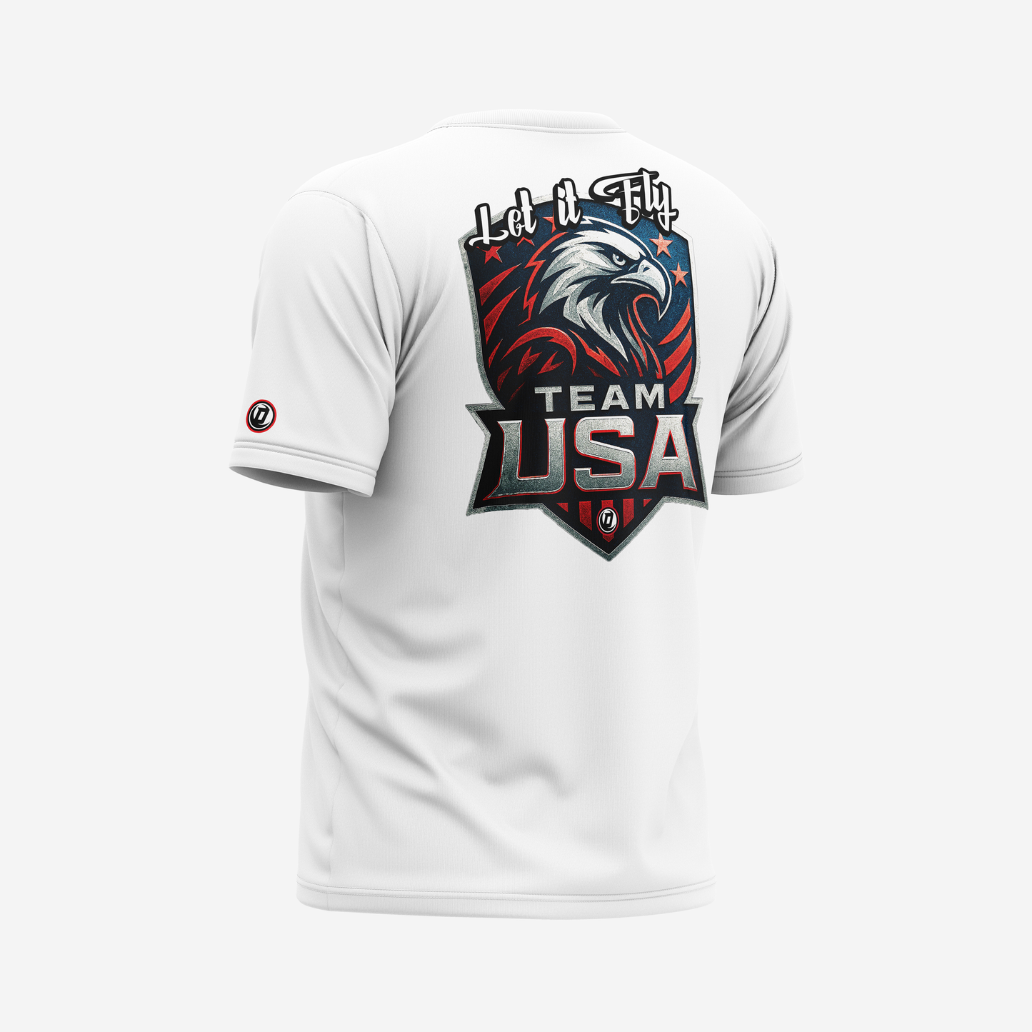 Defy Dry Fit T-Shirt – "USA White"