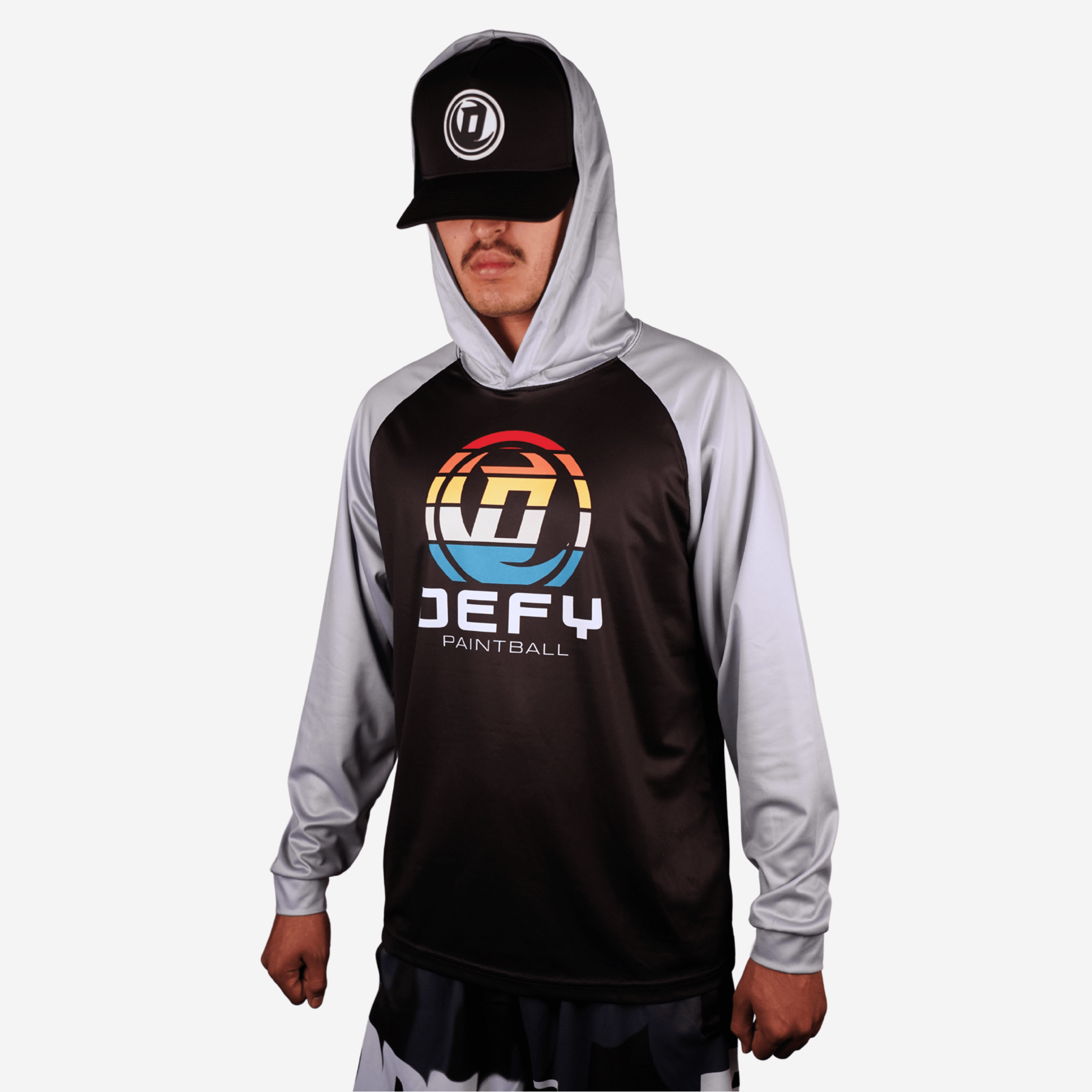 Defy Dry Fit Gym Hoodie – "Sunset" - DEFY PAINTBALL