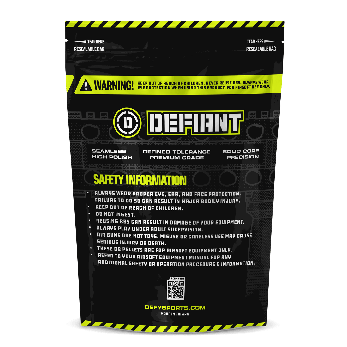 Defiant Tracer Airsoft BBs - DEFY PAINTBALL