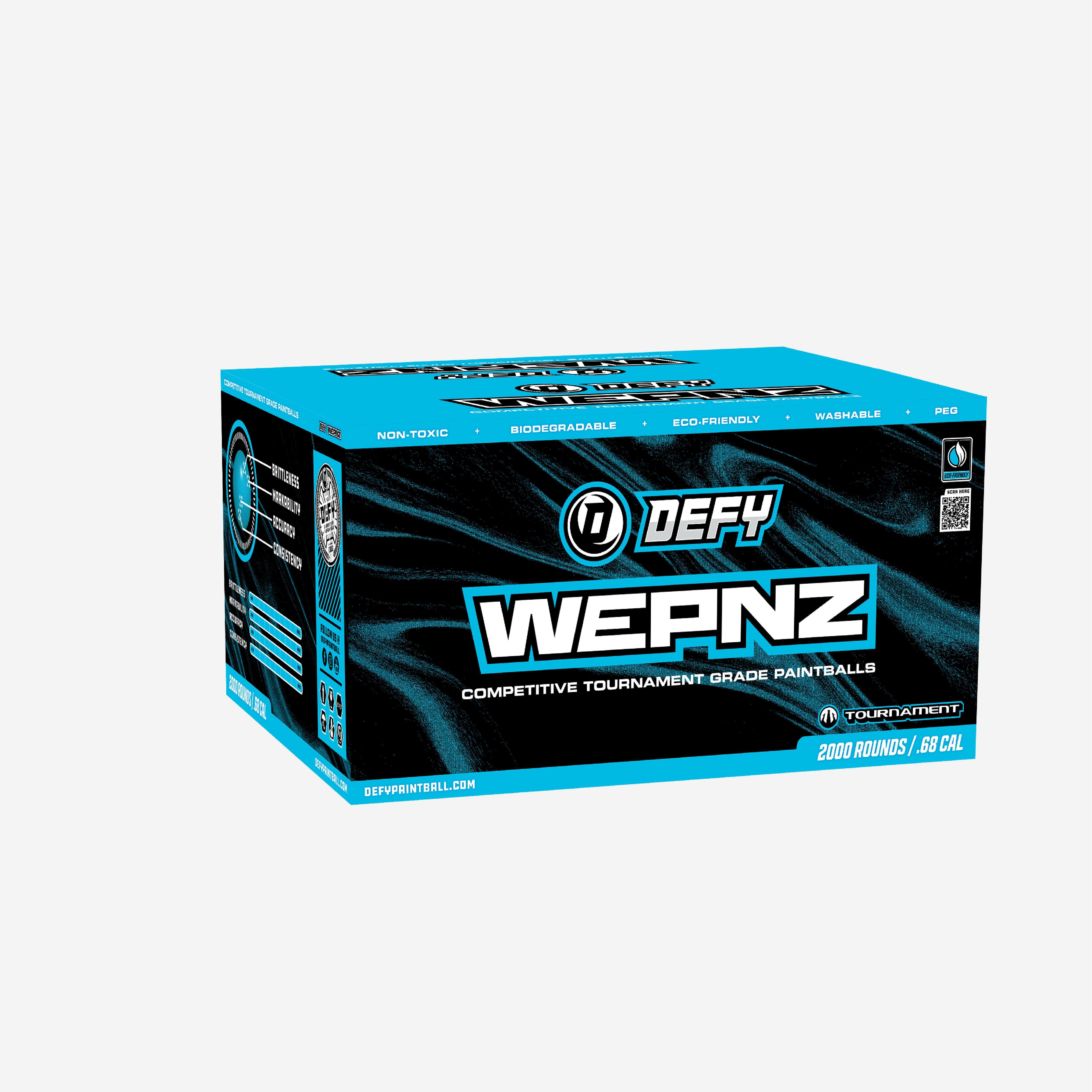 Defy WEPNZ Paintballs – Tournament Grade - DEFY PAINTBALL