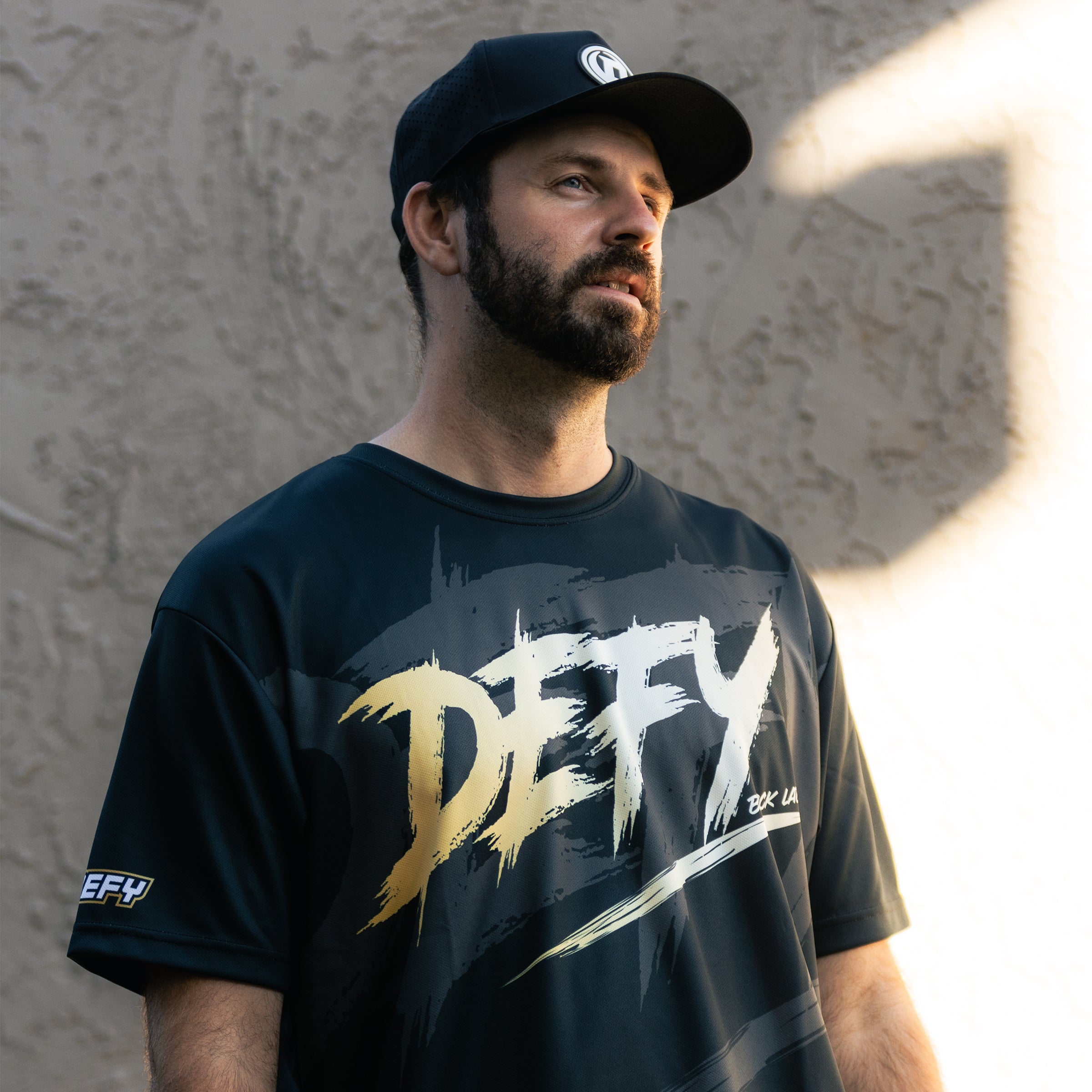 Defy Dry Fit T-Shirt - Black Label Stripe