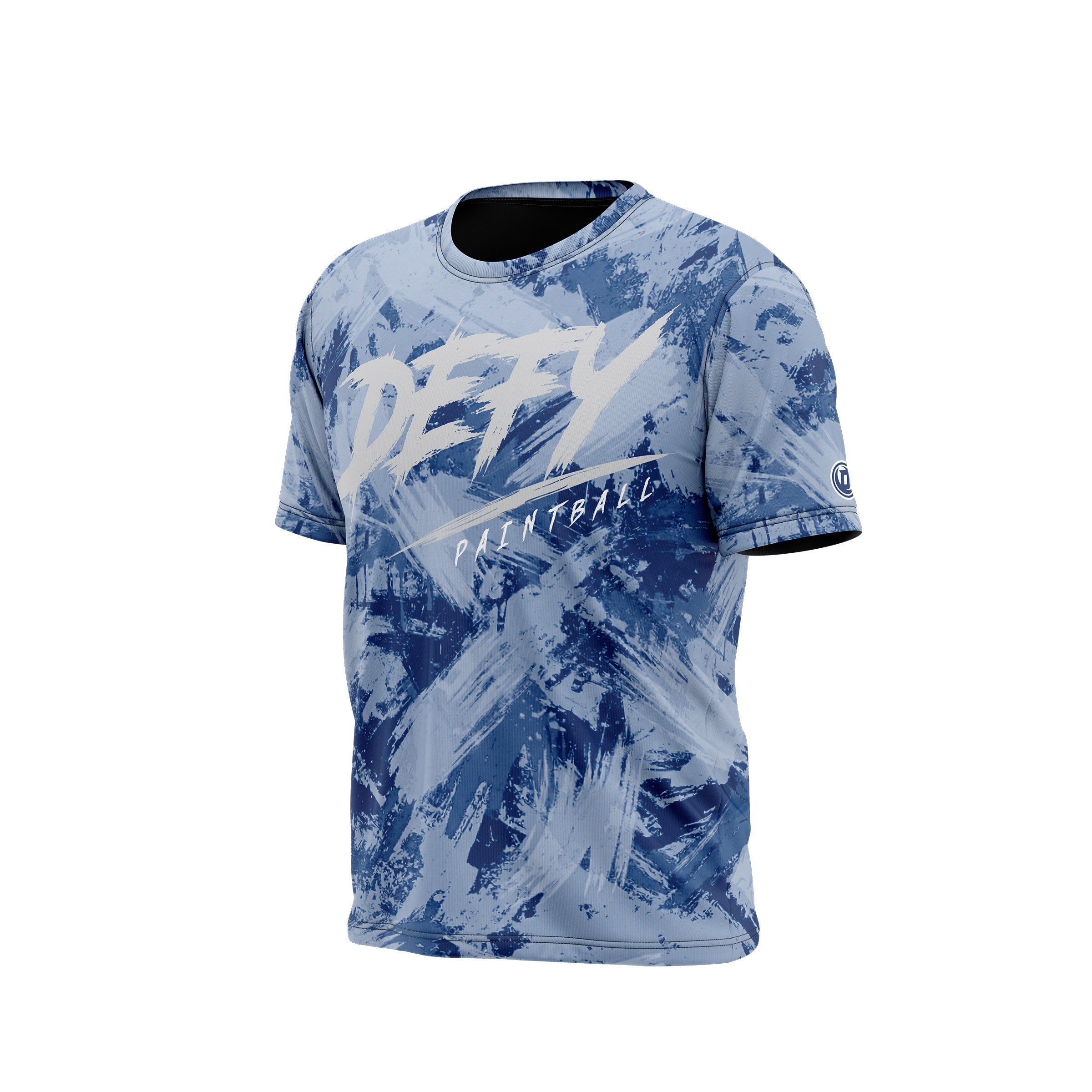 Defy Dry Fit T-Shirt - "Brushed Blue" - DEFY PAINTBALL
