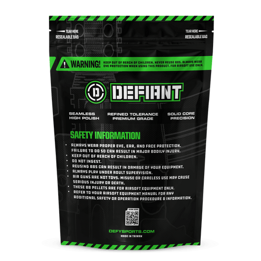 Defiant Competition Airsoft BBs - DEFY PAINTBALL