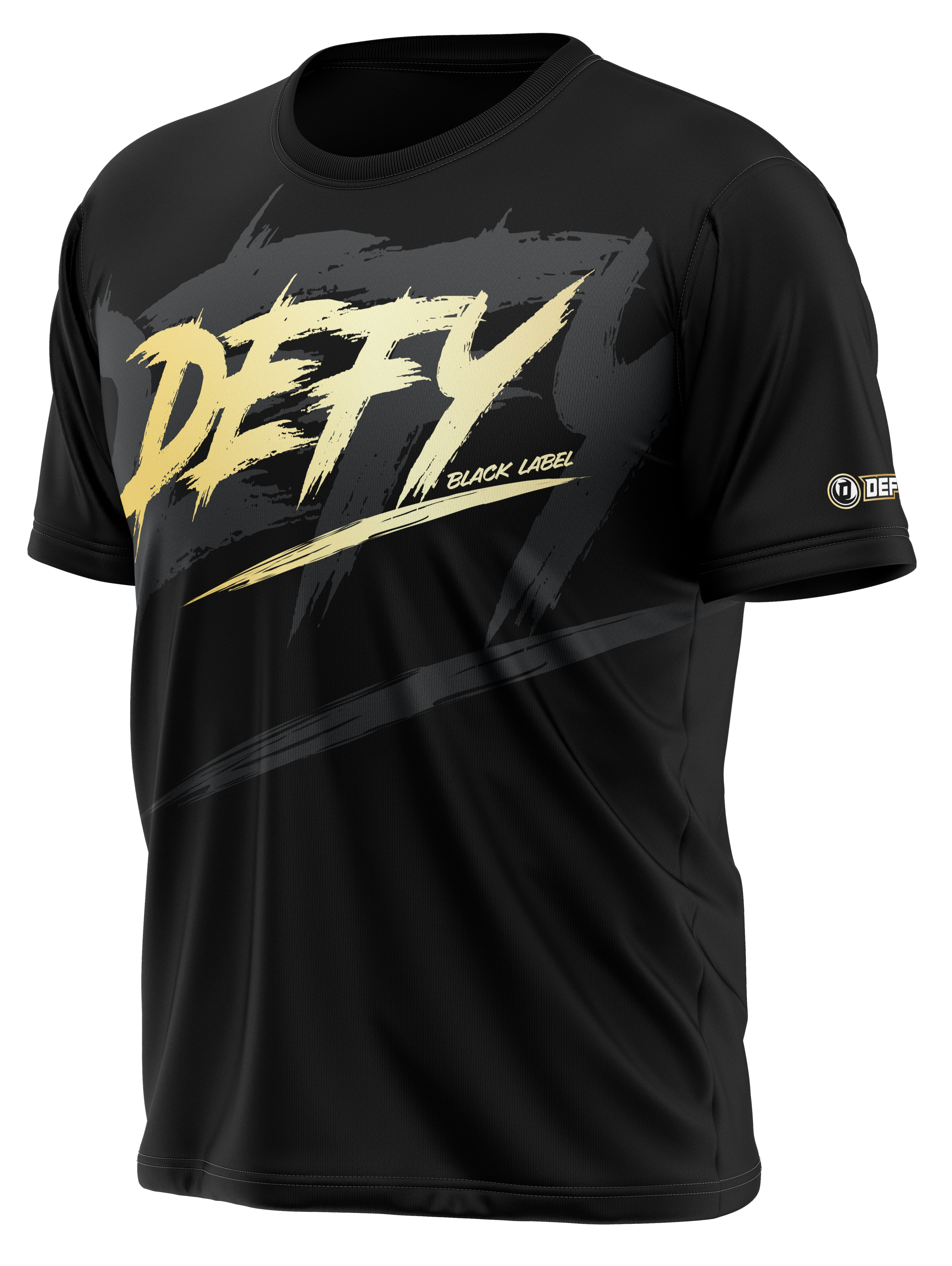 Defy Dry Fit T-Shirt - Black Label Stripe