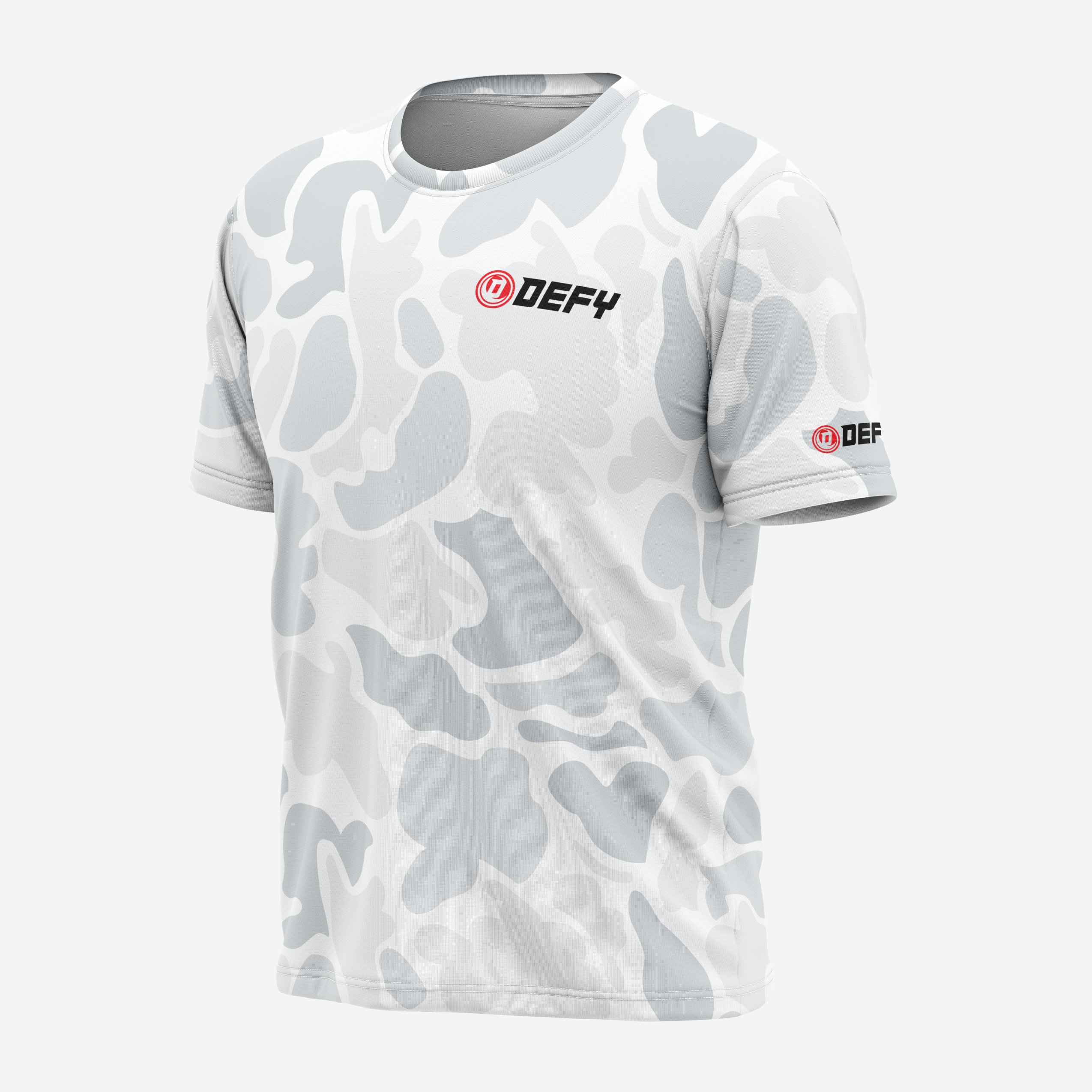 Defy Dry Fit T-Shirt – "Snow Duck Camo"