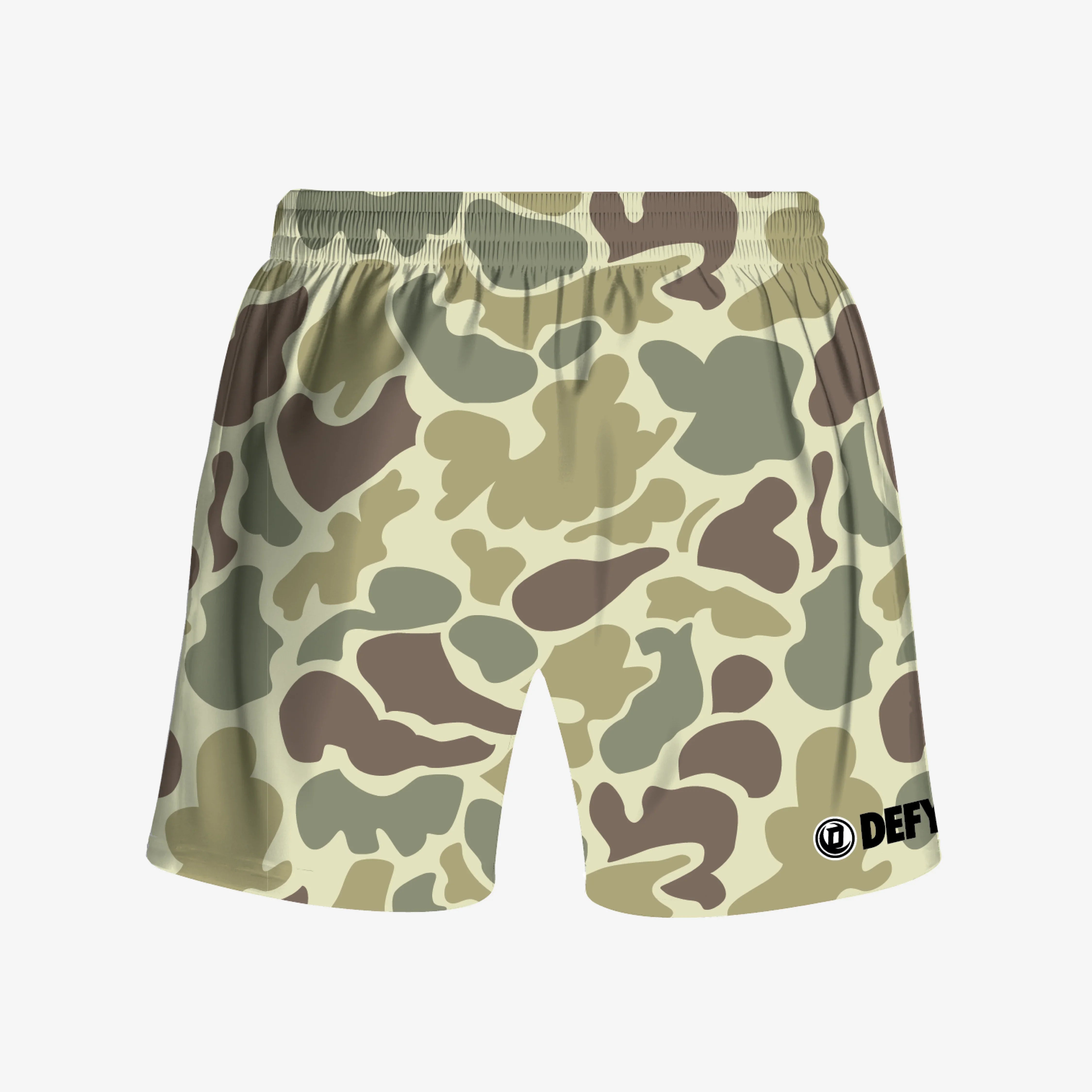 Defy Dry Fit Gym Shorts – "Duck Camo" - DEFY PAINTBALL