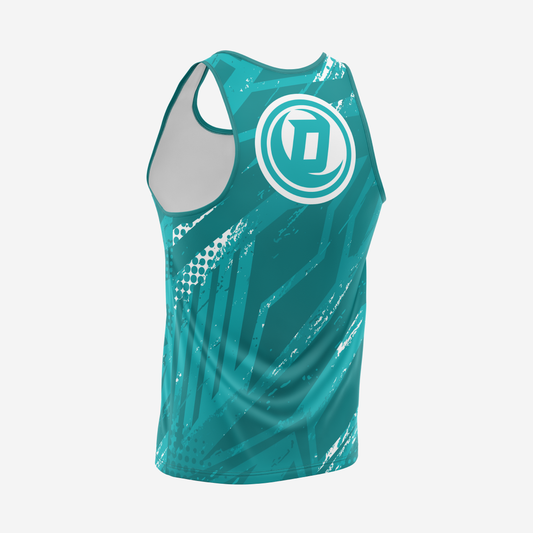Defy Dry Fit Tank Top – "Grind Teal"
