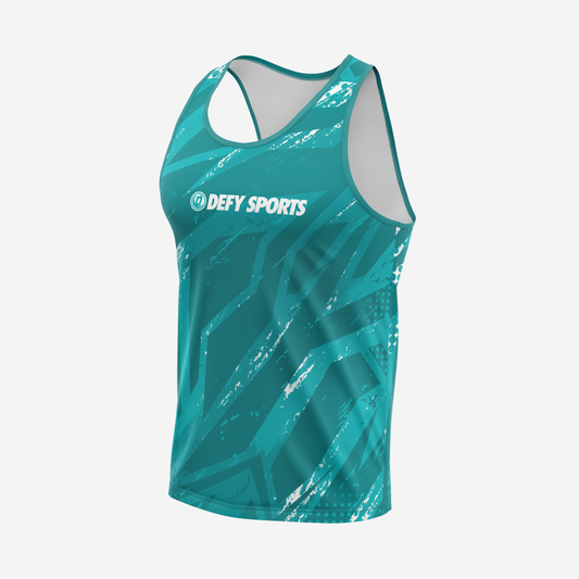 Defy Dry Fit Tank Top – "Grind Teal"