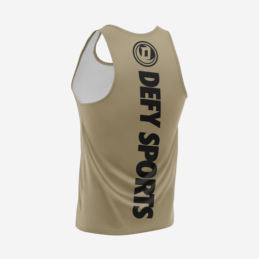 Defy Dry Fit Tank Top – "Sport Gold"