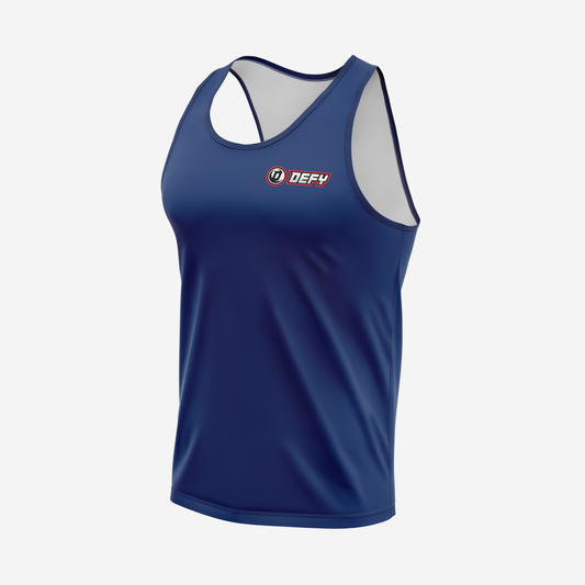 Defy Dry Fit Tank Top – "USA Blue"