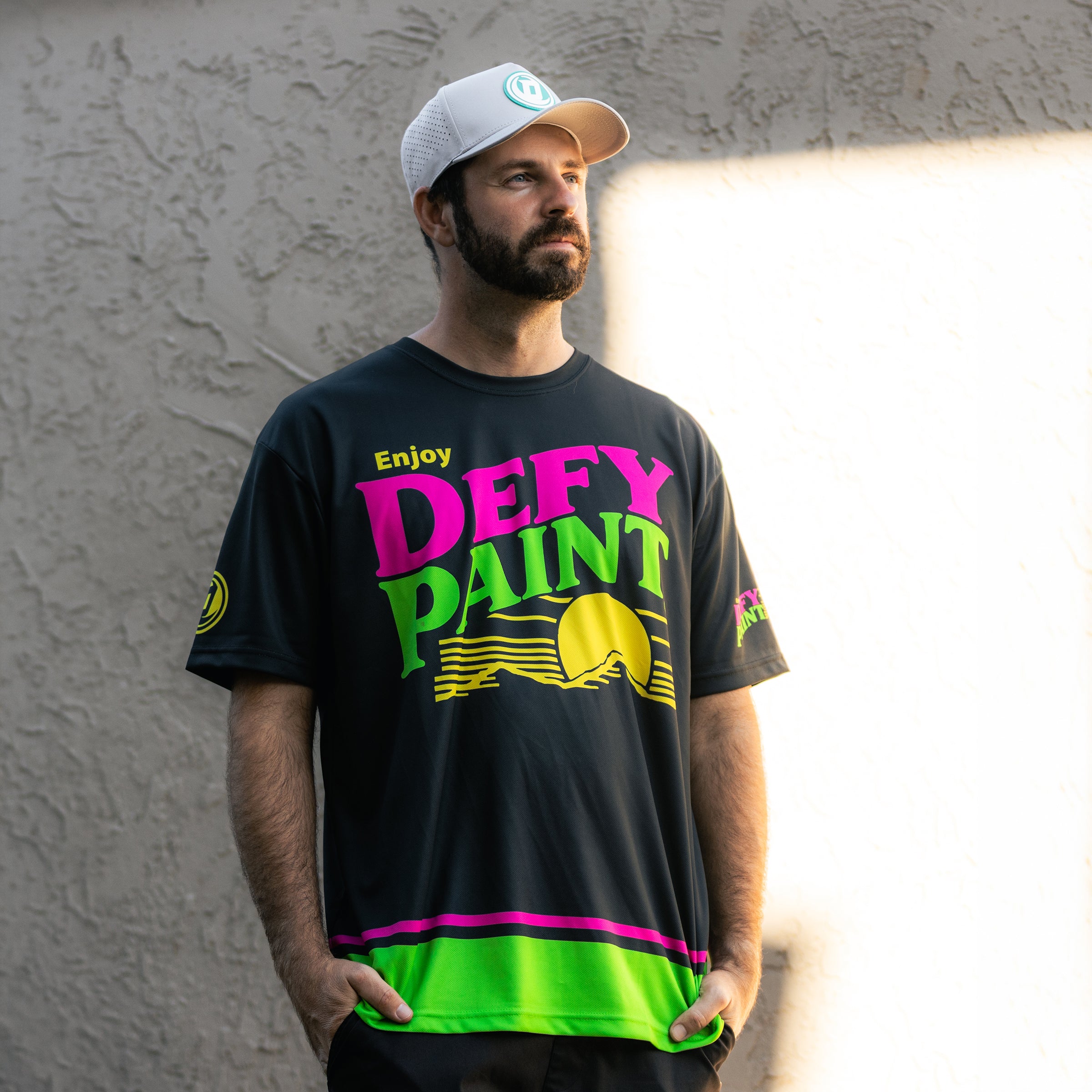 Defy Dry Fit T-Shirt - "Enjoy Defy Paint"