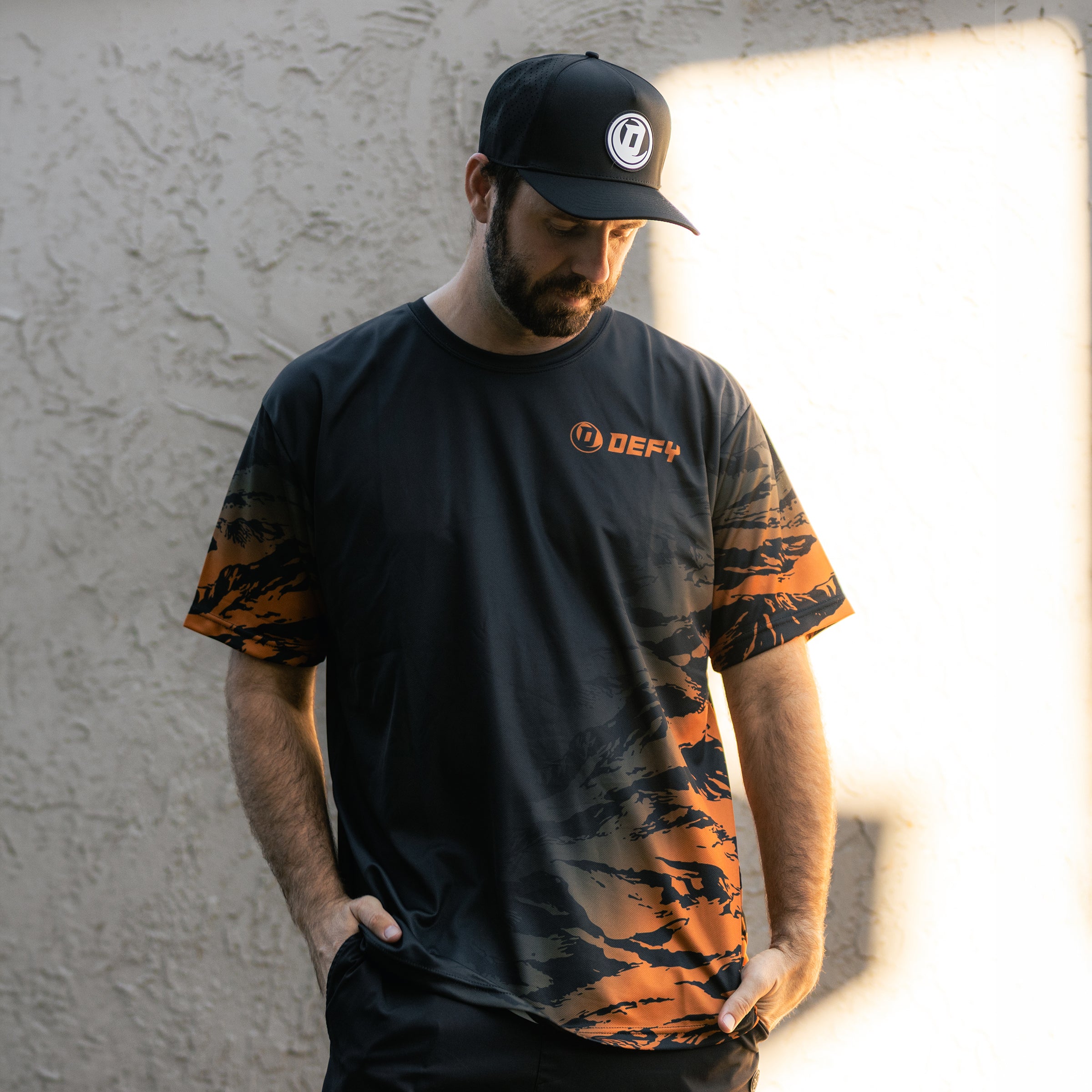 Defy Dry Fit T-Shirt - "Faded Tiger"