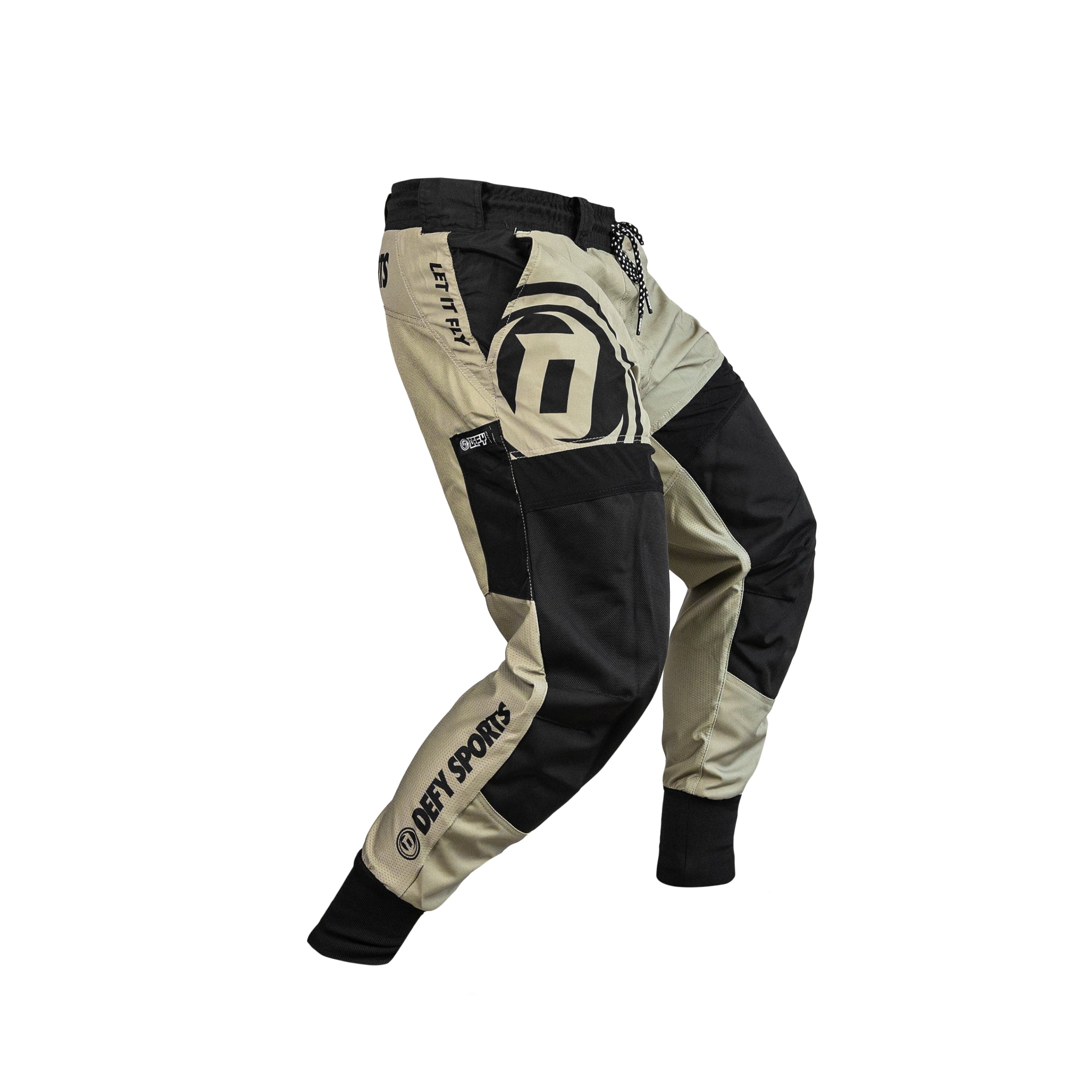 Defy Flyte Jogger Pant Tan | Paintball Performance Joggers – DEFY