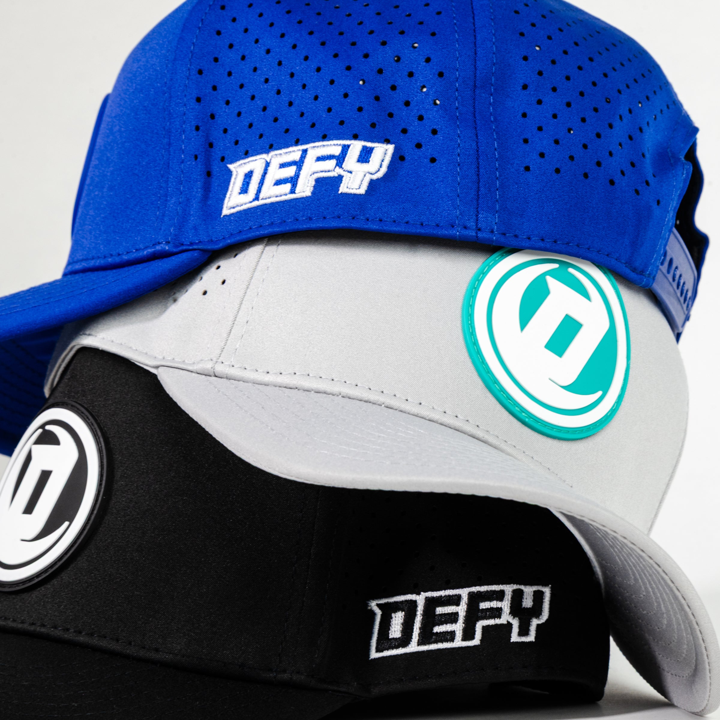 Defy Snapback Hat - Blue - DEFY PAINTBALL