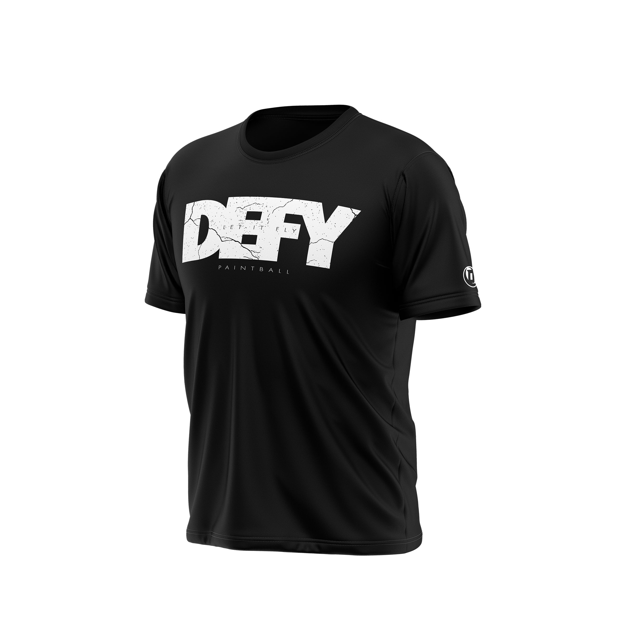 Defy Dry Fit T-Shirt - "Slab" - Black