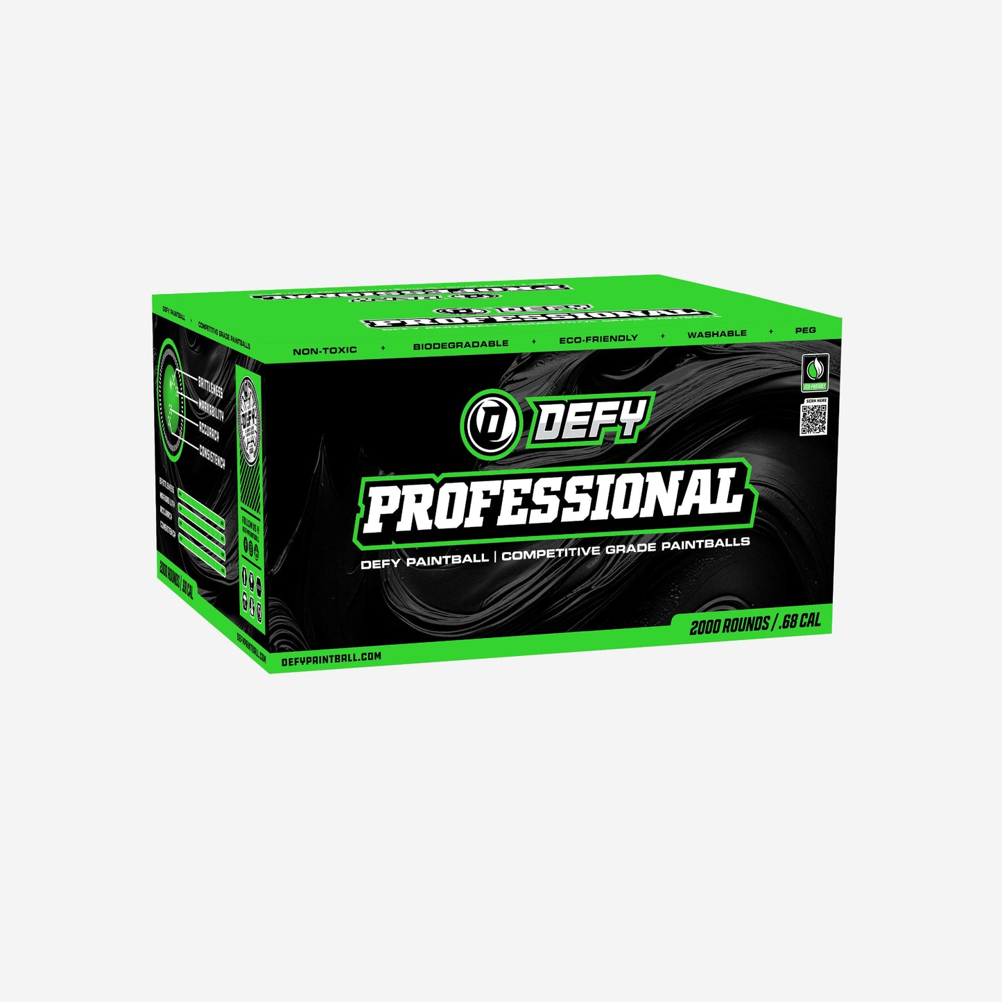 Defy PROFESSIONAL Paintballs – Professional Grade - DEFY PAINTBALL