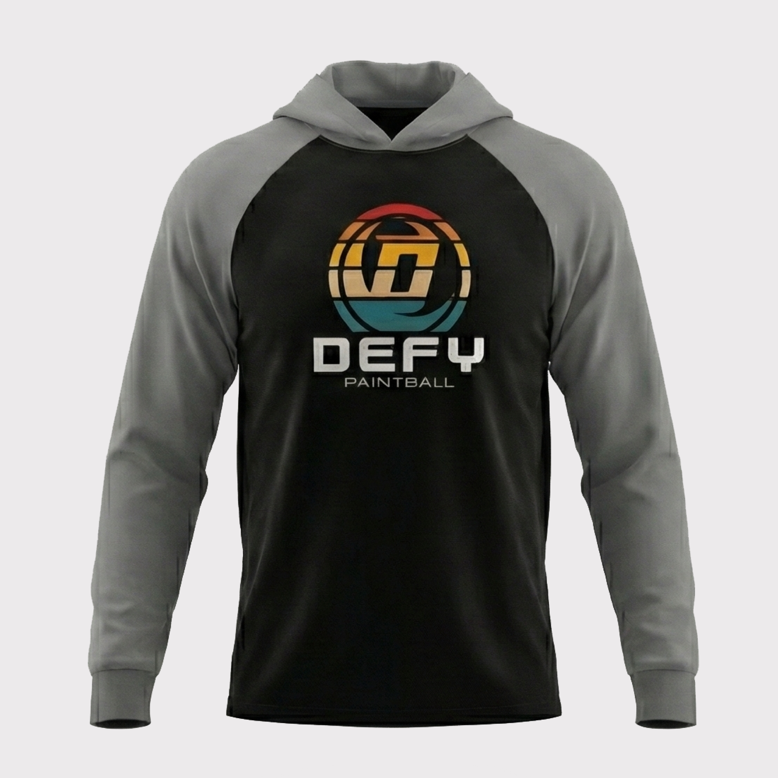 Defy Dry Fit Gym Hoodie – "Sunset"