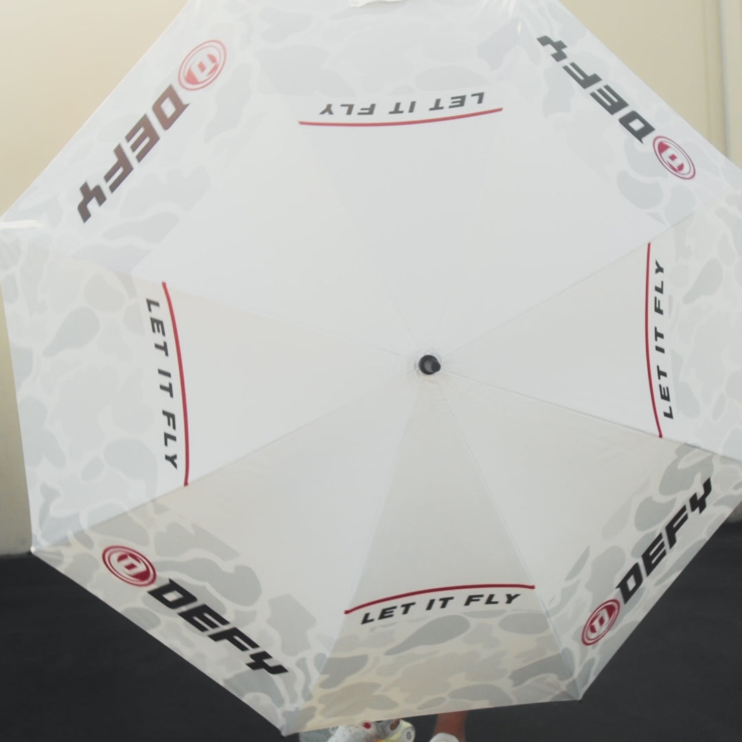 Defy Umbrella Large - "White Camo"