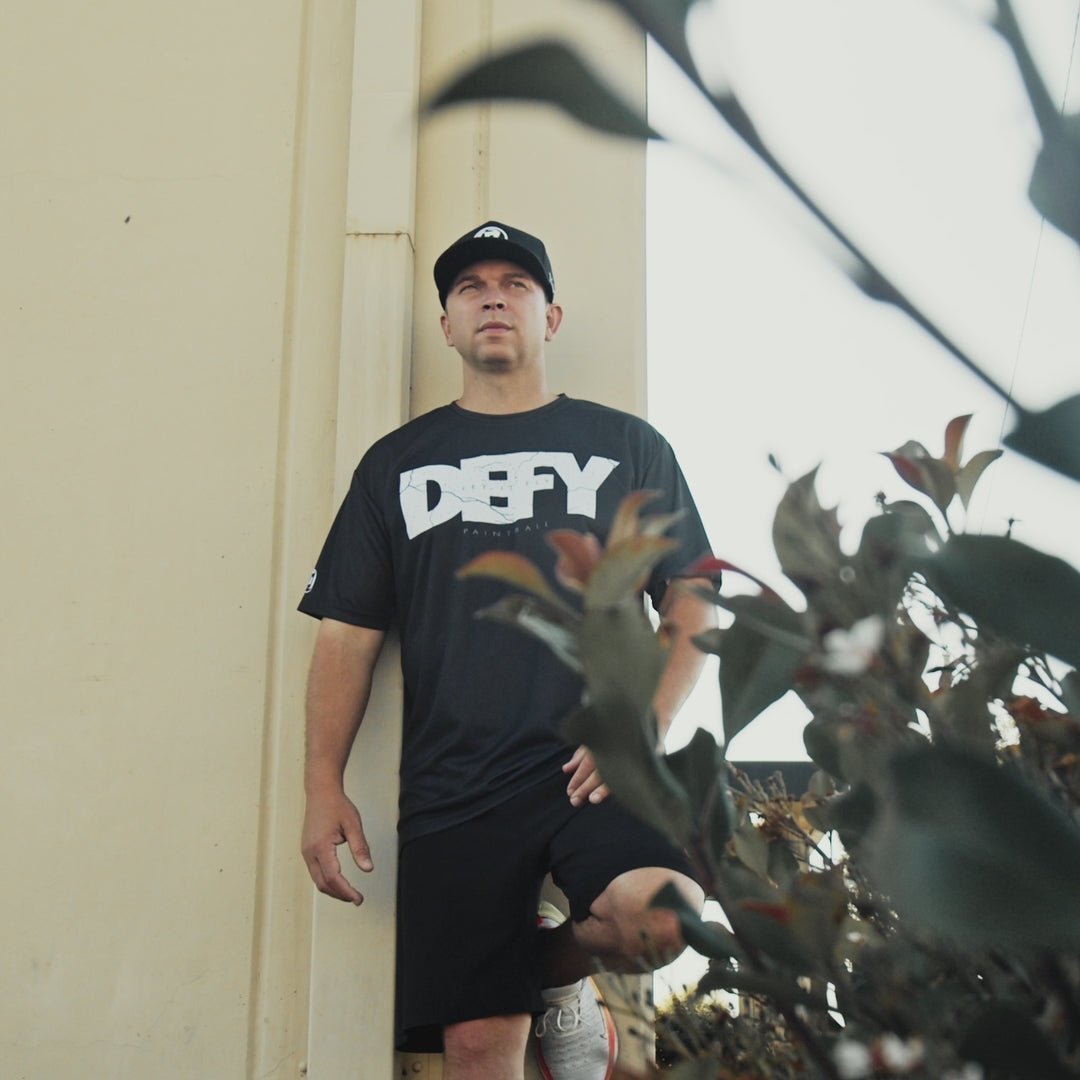 Defy Dry Fit T-Shirt - "Slab" - Black