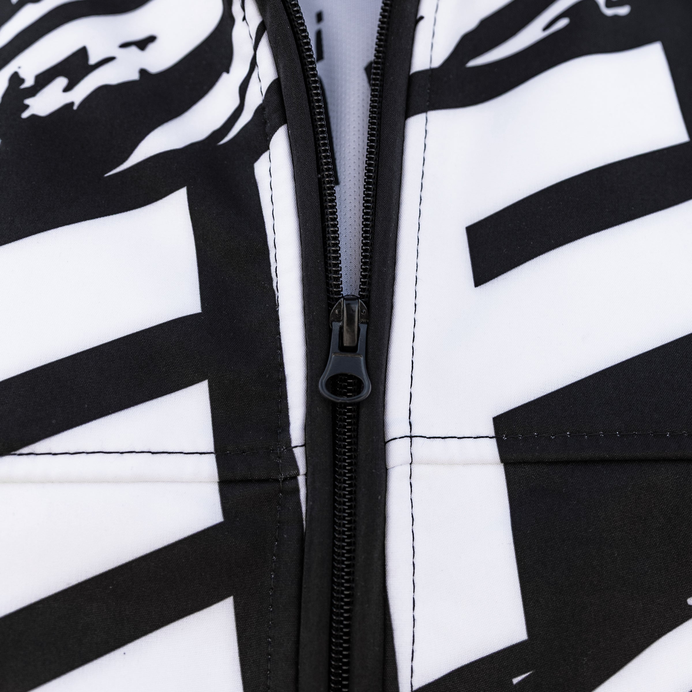 Defy Softshell Jacket - "B&W Striped"